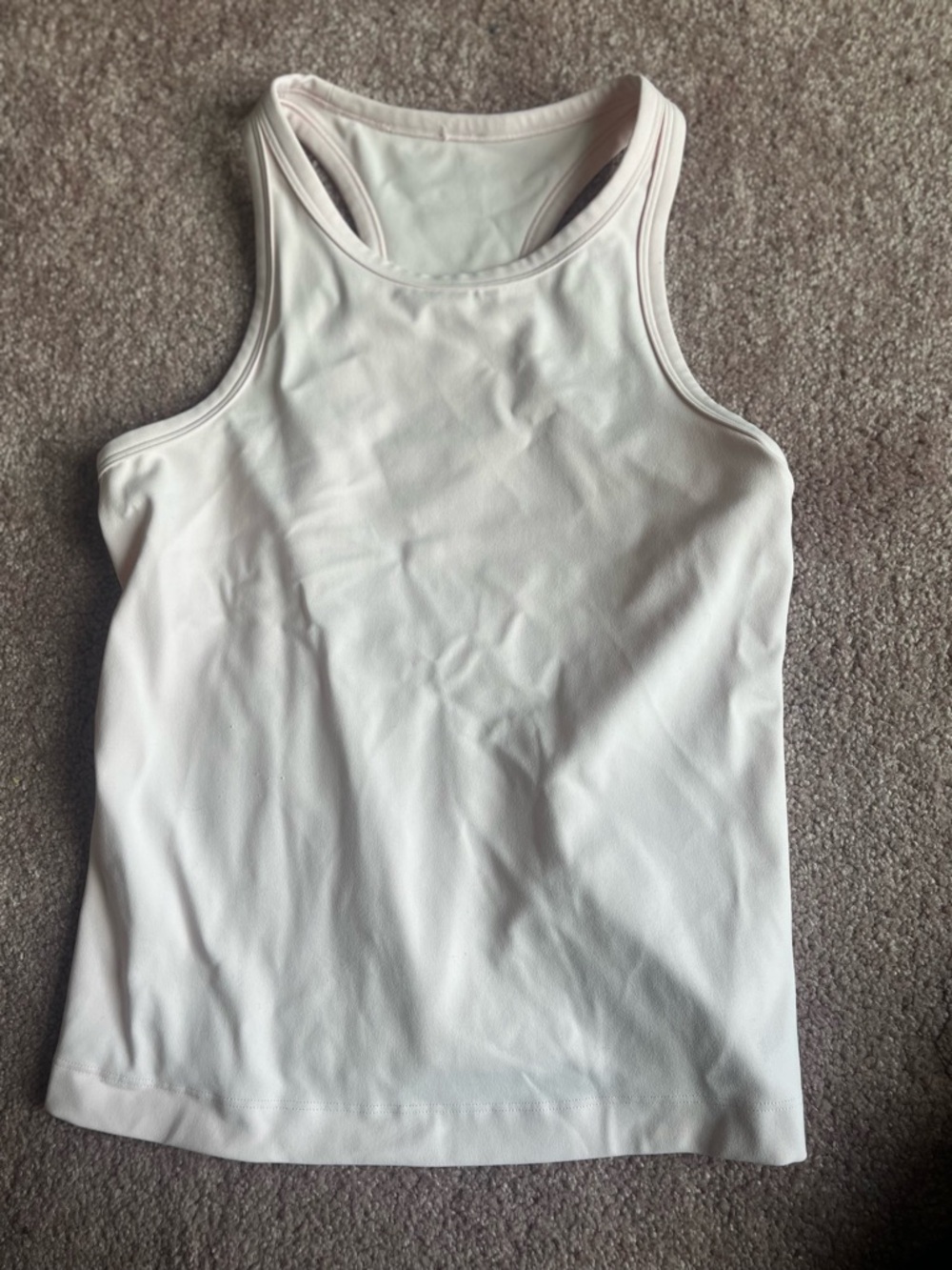 lululemon athletica White Racerback Tank